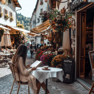 Strolling through flower markets and quaint cafés